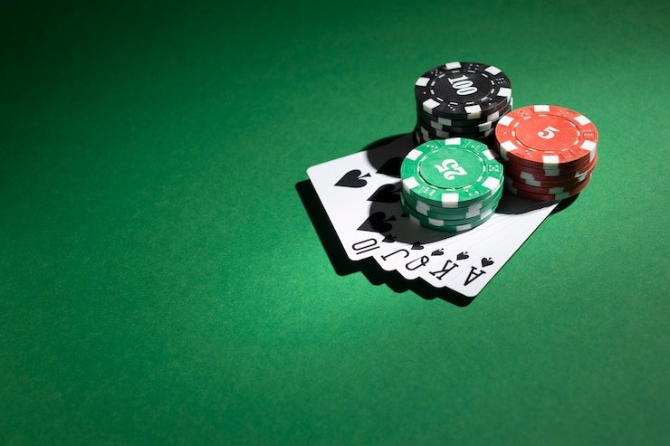 Meja blackjack dan roulette Diamond Empire dengan dealer profesional